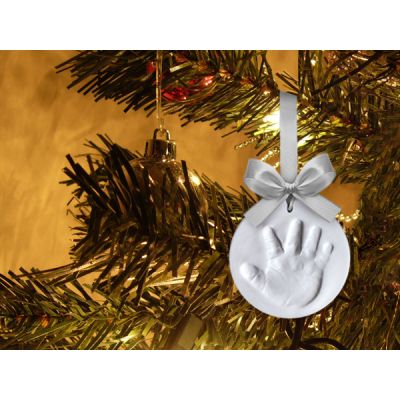 Happy Hands Ornament Kit Silver Ribbon