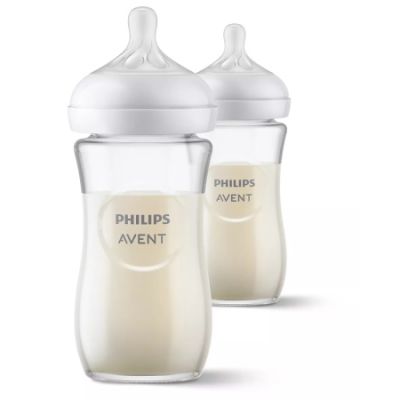 Philips Avent Fles Glas Natural Response 240ml (2 stuks)