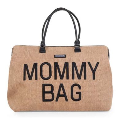 Childhome Mommy Bag Raffia Naturel
