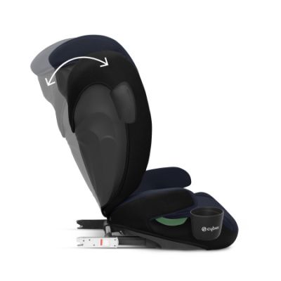 Cybex Autostoel Solution B4 I-Fix Volcano Black - Black