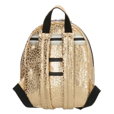 Zebra Rugzak Goud Panter