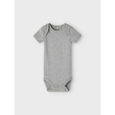 Name It Romper Korte Mouw 3-Pack White Black Grey 

 56