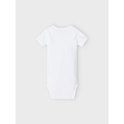 Name It Romper Korte Mouw 3-Pack White Black Grey 

 50