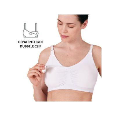 Medela 3-in-1 Borstvoedings- En Kolfbeha Wit Maat XXL