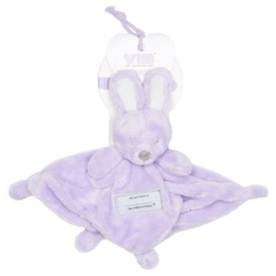 VIB Knuffeldoekje Konijn Lila