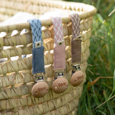 Bibs Fopspeenkoord Sand / Ivory
