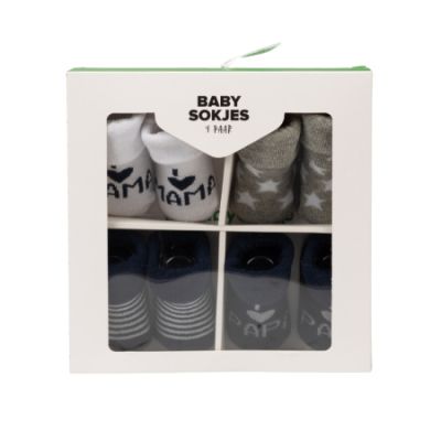 BD Collection Sokjes 4-Pack Multi Navy