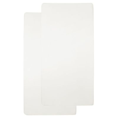 Meyco Juniorhoeslaken Jersey Offwhite 70 x 140/150 cm (2-Pack)