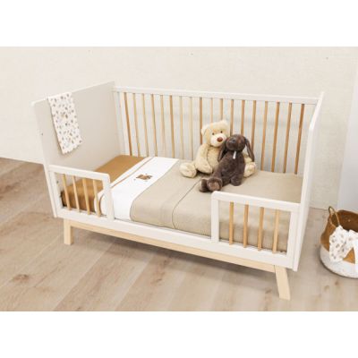 Bopita Bedbank 70 x 140 Lines Dune / Naturel