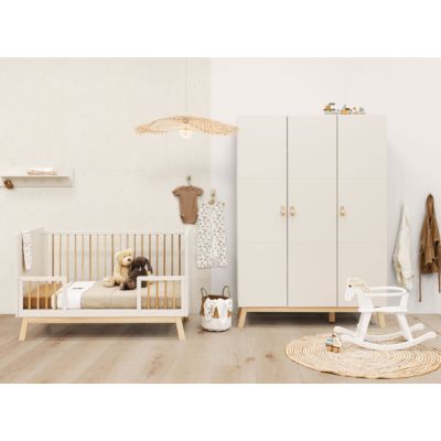 Bopita Bedbank 70 x 140 Lines Dune / Naturel