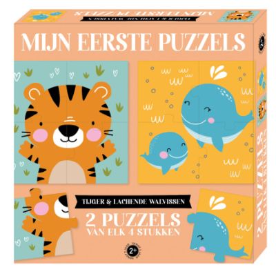 Imagebooks My First Puzzle Tijger & Lachende Walvissen 
