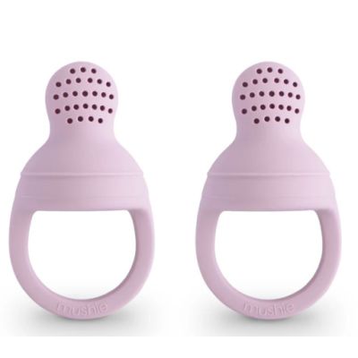 Mushie Fresh Food Feeder Soft Lilac (2 stuks)