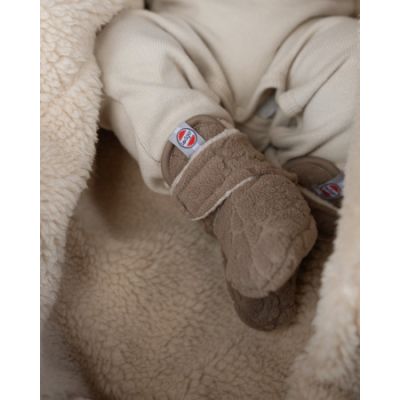Lodger Slipper Folklore Fleece Buffalo 12-18mnd




