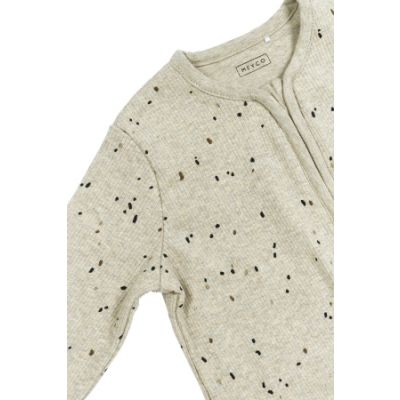 Meyco Slaapzak Winter Rib Mini Spot Sand Melange 110 cm
