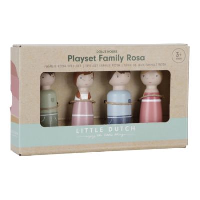 Little Dutch Aanvulset Poppenhuis - Familie Rosa FSC