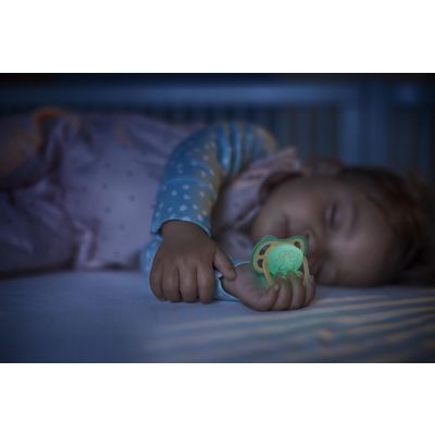 Philips Avent Fopspeen Ultra Air Nighttime Star / Owl 0-6mnd (2 stuks) SCF376/18
