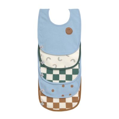 Lässig Slab Multi Pack Happy Rascals Smile Sky Blue 5-Pack