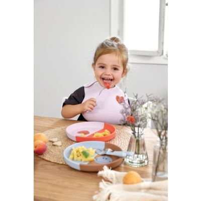 Lässig Slab Silicone Happy Rascals Heart Lavender