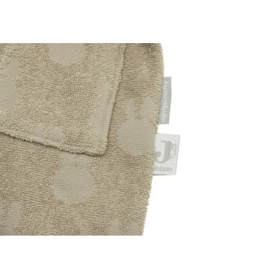 Jollein Miffy Jacquard Badjas - Badstof -  3-4 jaar - Olive Green
