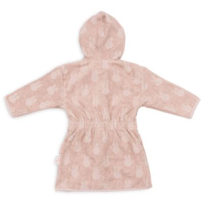 Jollein Miffy Jacquard Badjas - Badstof - 3-4 jaar - Wild Rose