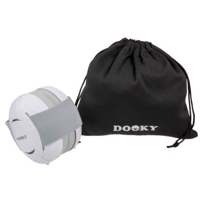 Dooky Baby Ear Protection White 0-3 jaar
