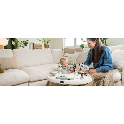 Tiny Love Stationary Activity Center Black & White Decor