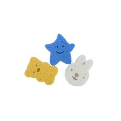 Bo Jungle Natural Wood Pulp Sponges (3 Stuks)