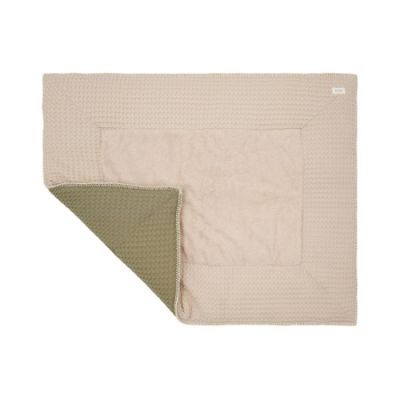 Koeka Boxkleed Wafel Amsterdam - 75 x 95 cm - Sand/Moss