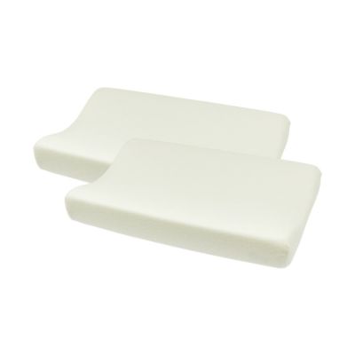 Meyco Aankleedkussenhoes Basic Badstof Offwhite 50 x 70 cm 2-Pack