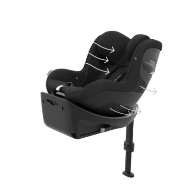 Cybex Autostoel Sirona G i-Size Moon Black - Black