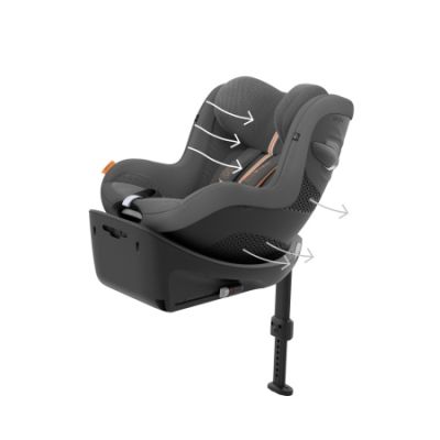 Cybex Autostoel Sirona G i-Size Plus Lava Grey - Mid Grey