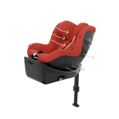 Cybex Autostoel Sirona G i-Size Plus Hibiscus Red - Red
