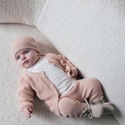 Feetje Vestje Gebreid The Magic is in You Roze 56