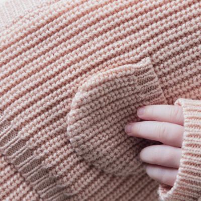 Feetje Vestje Gebreid The Magic is in You Roze 56