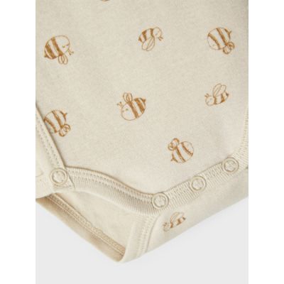 Name It Romper Overslag Bee Rainy Day 68