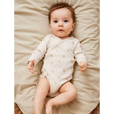 Name It Romper Overslag Bee Rainy Day 68
