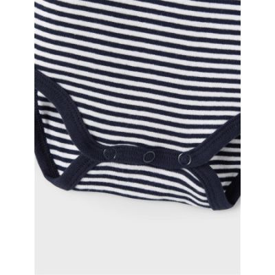 Name It Romper Stripe 2-Pack Dark Sapphire 50