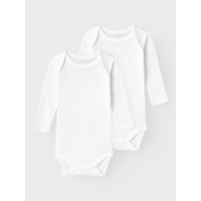 Name It Romper 2-Pack Bright White 56