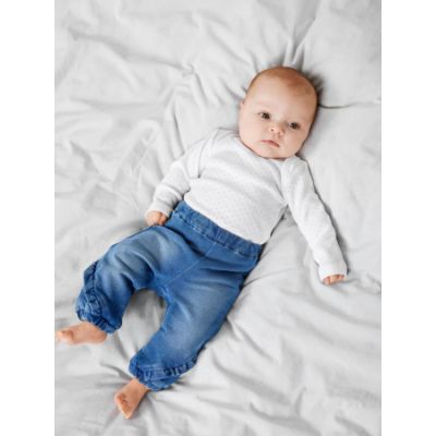 Name It Romper Needledrop 2-Pack Bright White 68