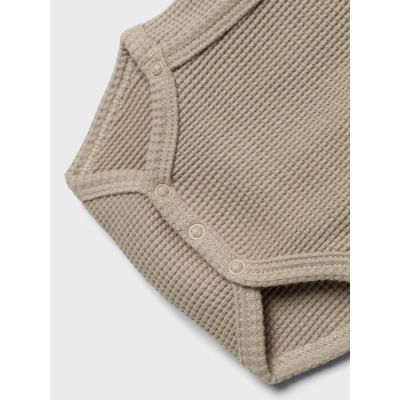 Name It Romper Overslag Waffe Pure Cashmere 68