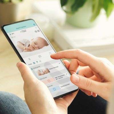 Luvion Grand Elite 4 Connect Crib Camera Black Luvion Grand Elite 4 Connect Crib Camera Black