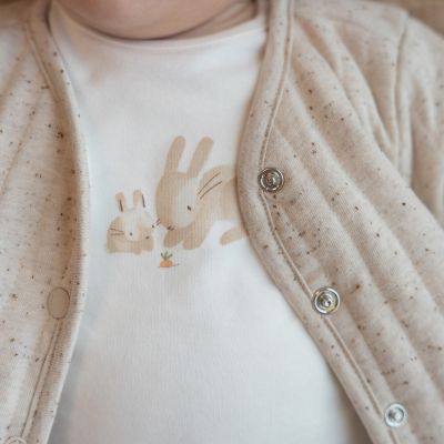 Little Dutch T-Shirt Lange Mouw Bunnies 68