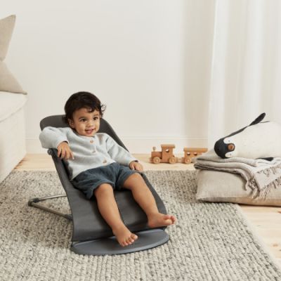 BabyBjörn Bliss Wipstoel - Geweven Klassiek Quilt - Antraciet BabyBjörn Bliss Wipstoel - Geweven Klassiek Quilt - Antraciet