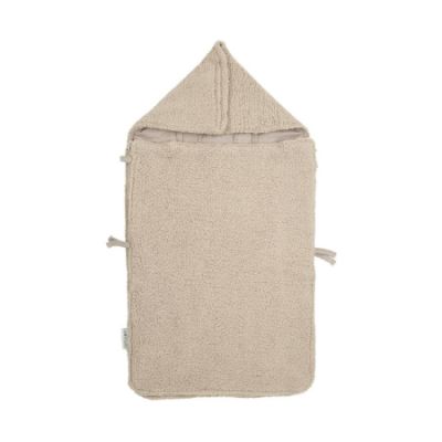 Meyco Voetenzak Autostoel Teddy Sand