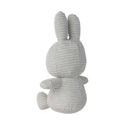 Nijntje Corduroy Knuffel - 23 cm - ECO - Soft Grey