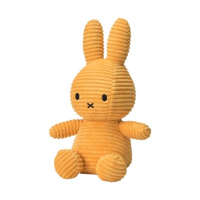 Nijntje Corduroy Knuffel - 23 cm - ECO - Yellow