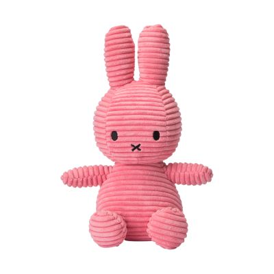 Nijntje Corduroy Knuffel - 23 cm - ECO - Bubblegum Pink