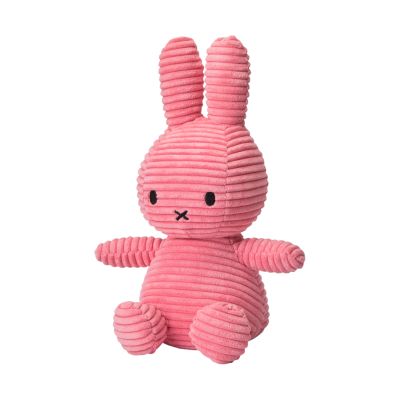 Nijntje Corduroy Knuffel - 23 cm - ECO - Bubblegum Pink