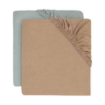 Jollein Hoeslaken Jersey - 2 Stuks - 40/50 x 80/90 cm