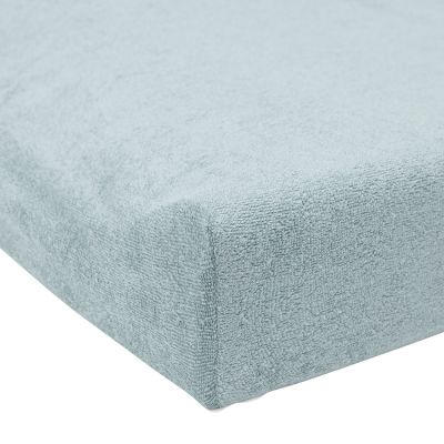 Jollein Aankleedkussenhoes - 2 Stuks - 50 x 70 cm - Badstof - Sea Green/Biscuit 